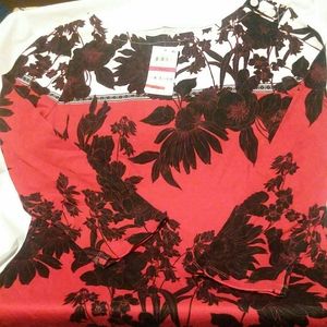 Charter Club 3/4 Pima Boat Neck Button Shoulder To